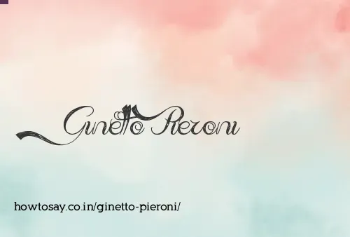 Ginetto Pieroni