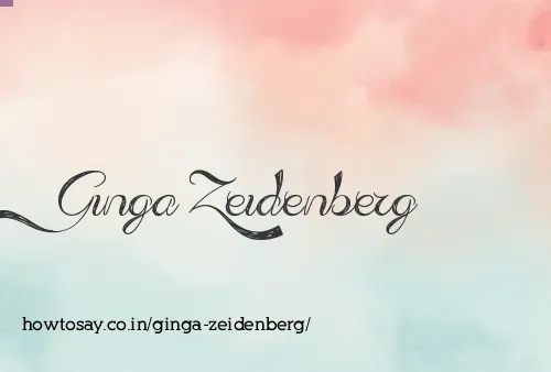 Ginga Zeidenberg
