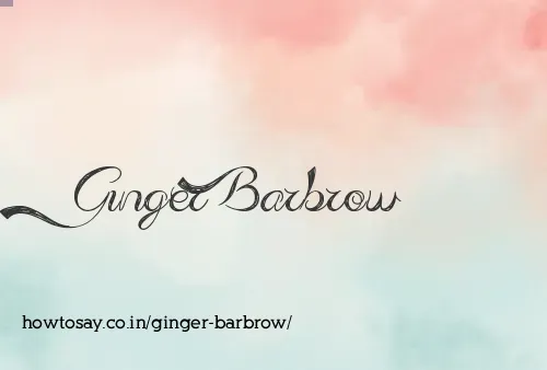 Ginger Barbrow
