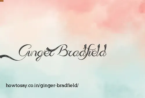 Ginger Bradfield