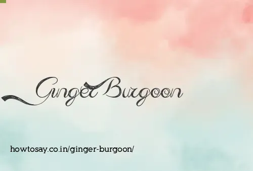 Ginger Burgoon