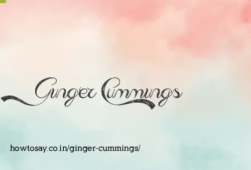 Ginger Cummings