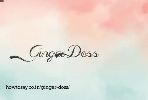 Ginger Doss