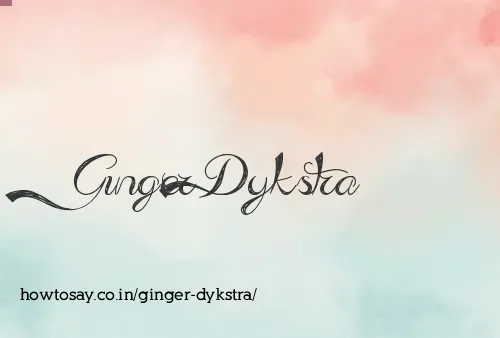 Ginger Dykstra