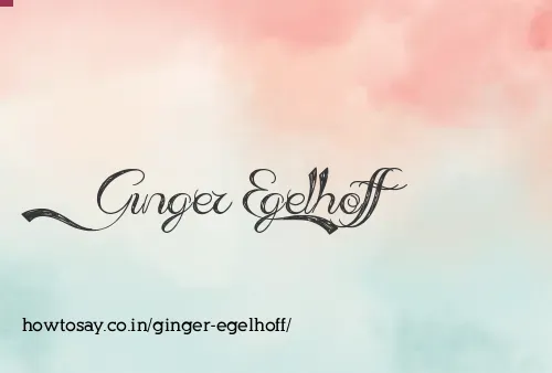 Ginger Egelhoff