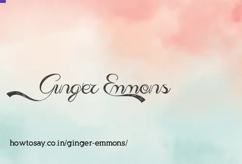 Ginger Emmons