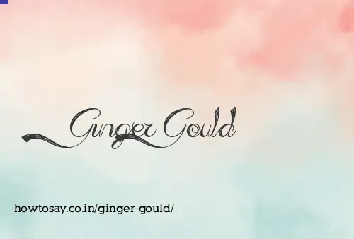Ginger Gould