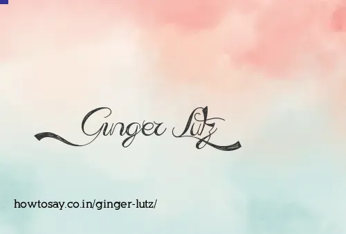 Ginger Lutz