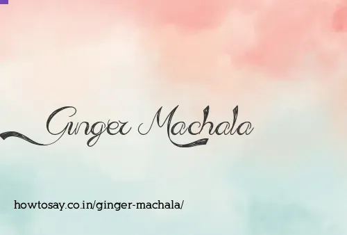 Ginger Machala