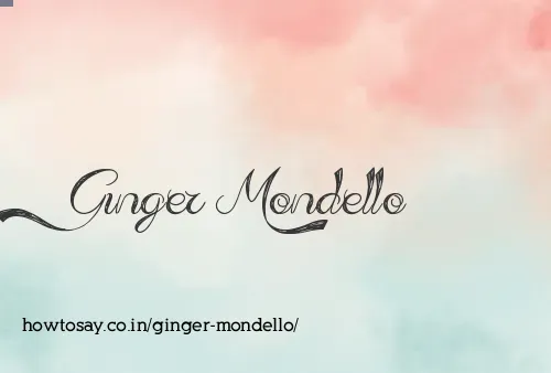 Ginger Mondello