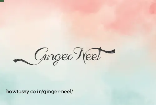Ginger Neel