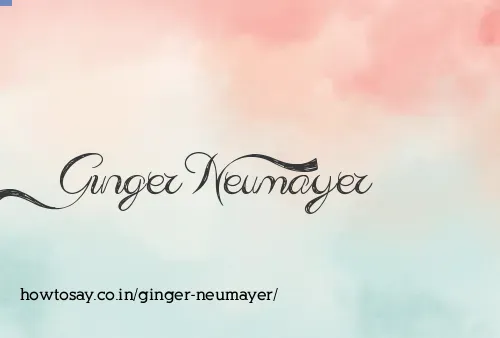 Ginger Neumayer
