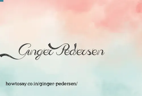 Ginger Pedersen