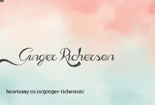Ginger Richerson