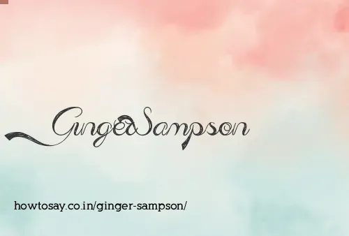 Ginger Sampson
