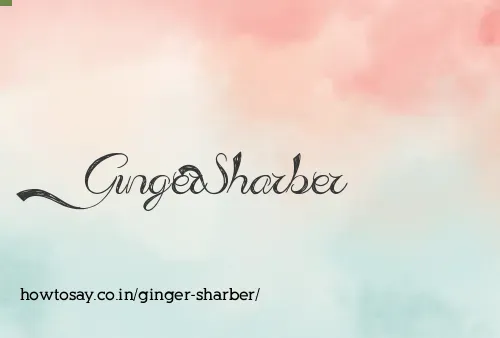 Ginger Sharber