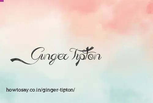 Ginger Tipton