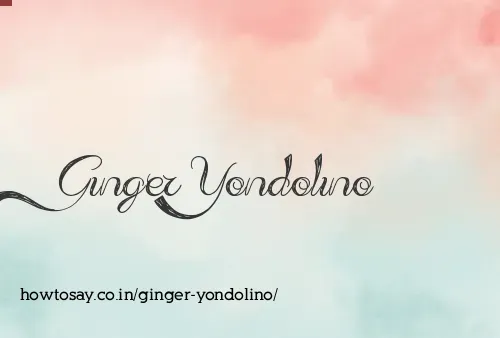Ginger Yondolino