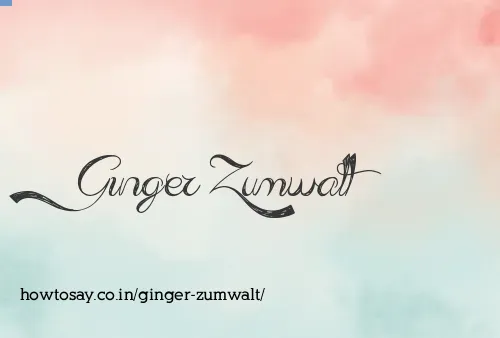 Ginger Zumwalt