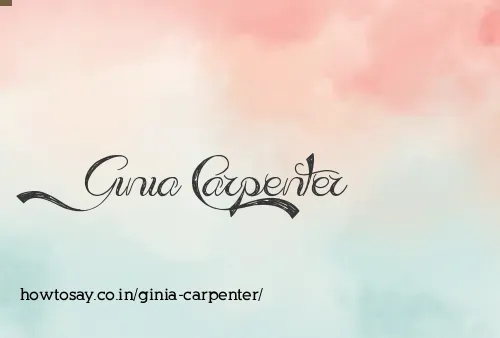 Ginia Carpenter