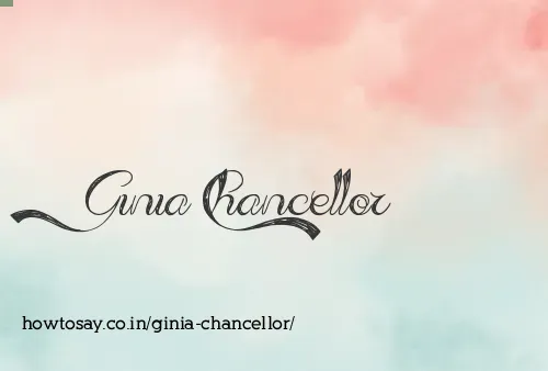 Ginia Chancellor