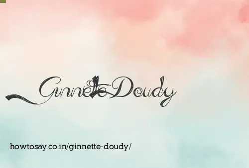 Ginnette Doudy