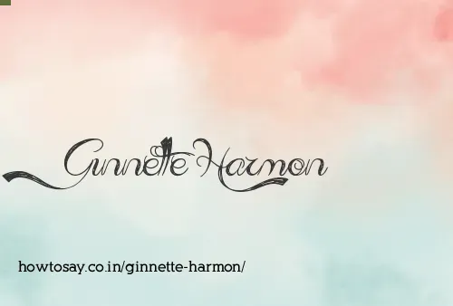 Ginnette Harmon