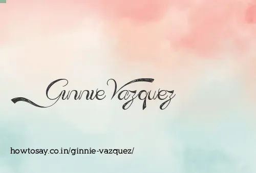 Ginnie Vazquez