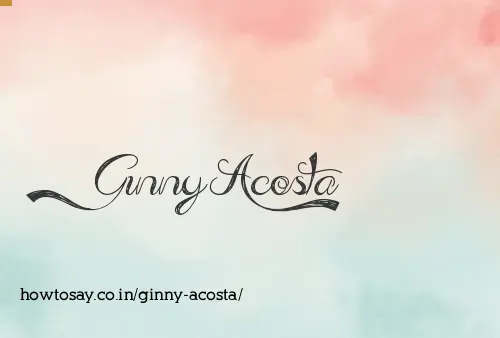 Ginny Acosta