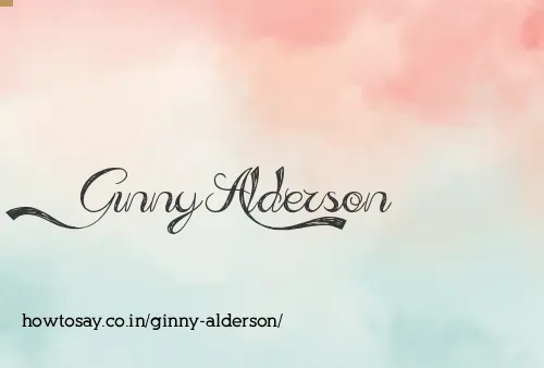 Ginny Alderson