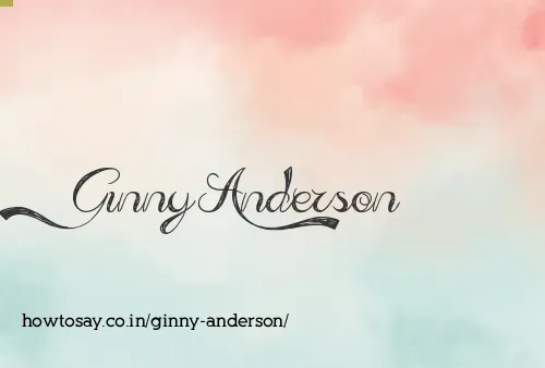 Ginny Anderson