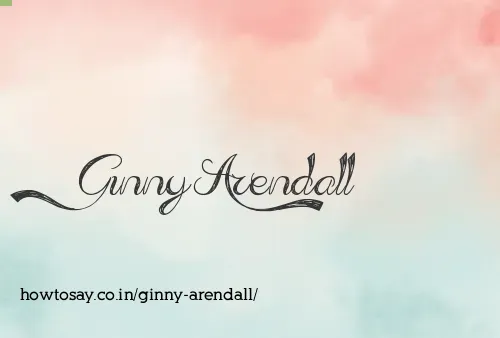 Ginny Arendall