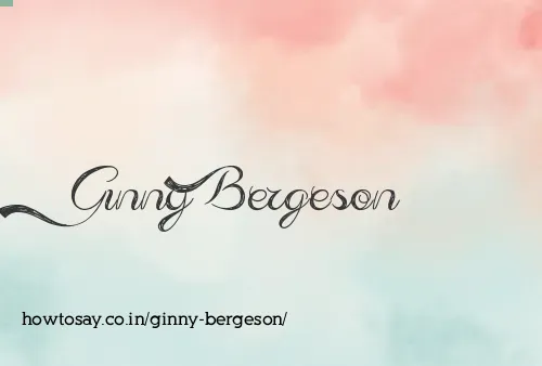 Ginny Bergeson