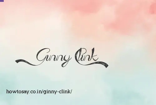 Ginny Clink