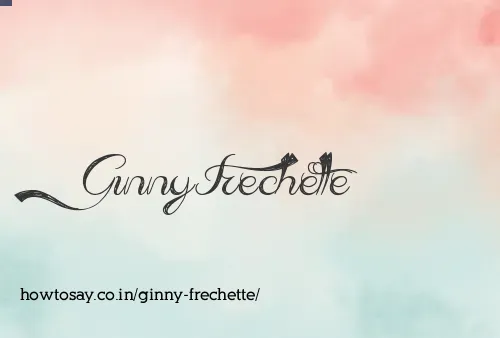 Ginny Frechette