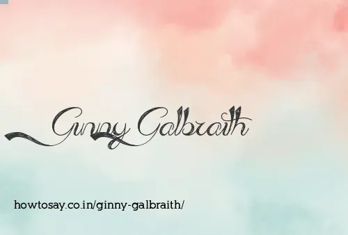 Ginny Galbraith