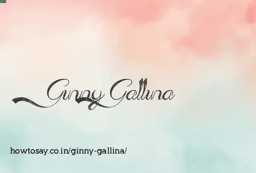 Ginny Gallina