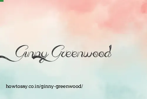 Ginny Greenwood