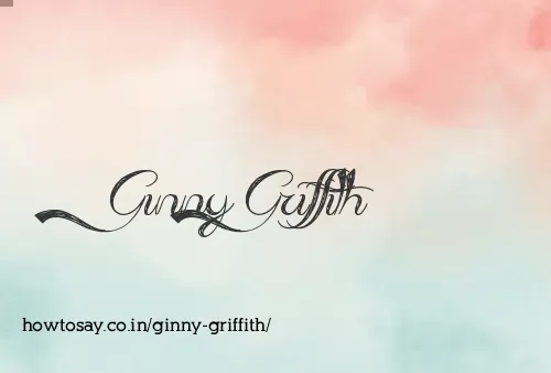Ginny Griffith
