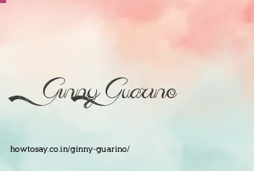 Ginny Guarino