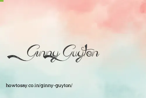 Ginny Guyton
