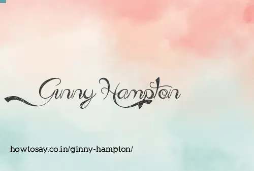 Ginny Hampton