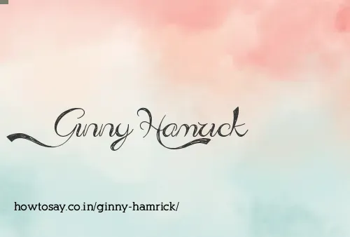 Ginny Hamrick