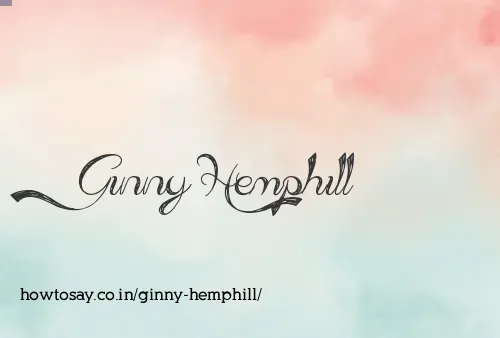 Ginny Hemphill