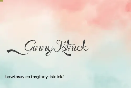 Ginny Istnick