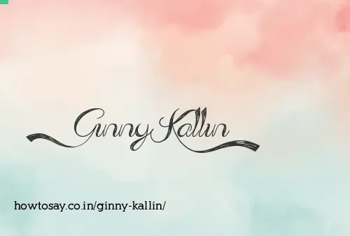 Ginny Kallin
