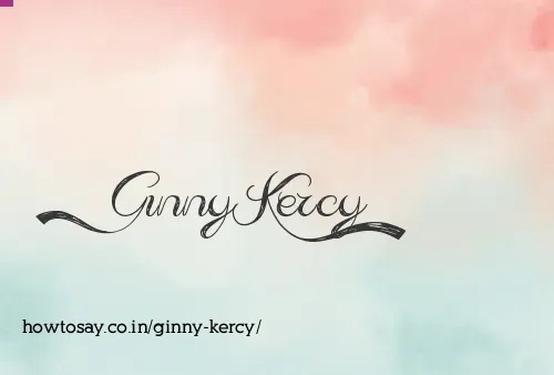 Ginny Kercy