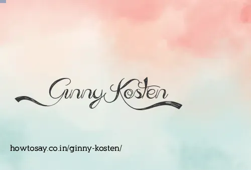 Ginny Kosten