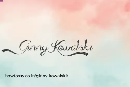 Ginny Kowalski