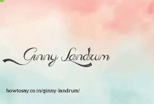 Ginny Landrum